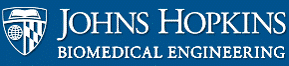 John Hopkins logo Biomedical Engineering School John Hopkins University Biomedical Engineering School logo