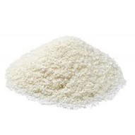 white powder isolated